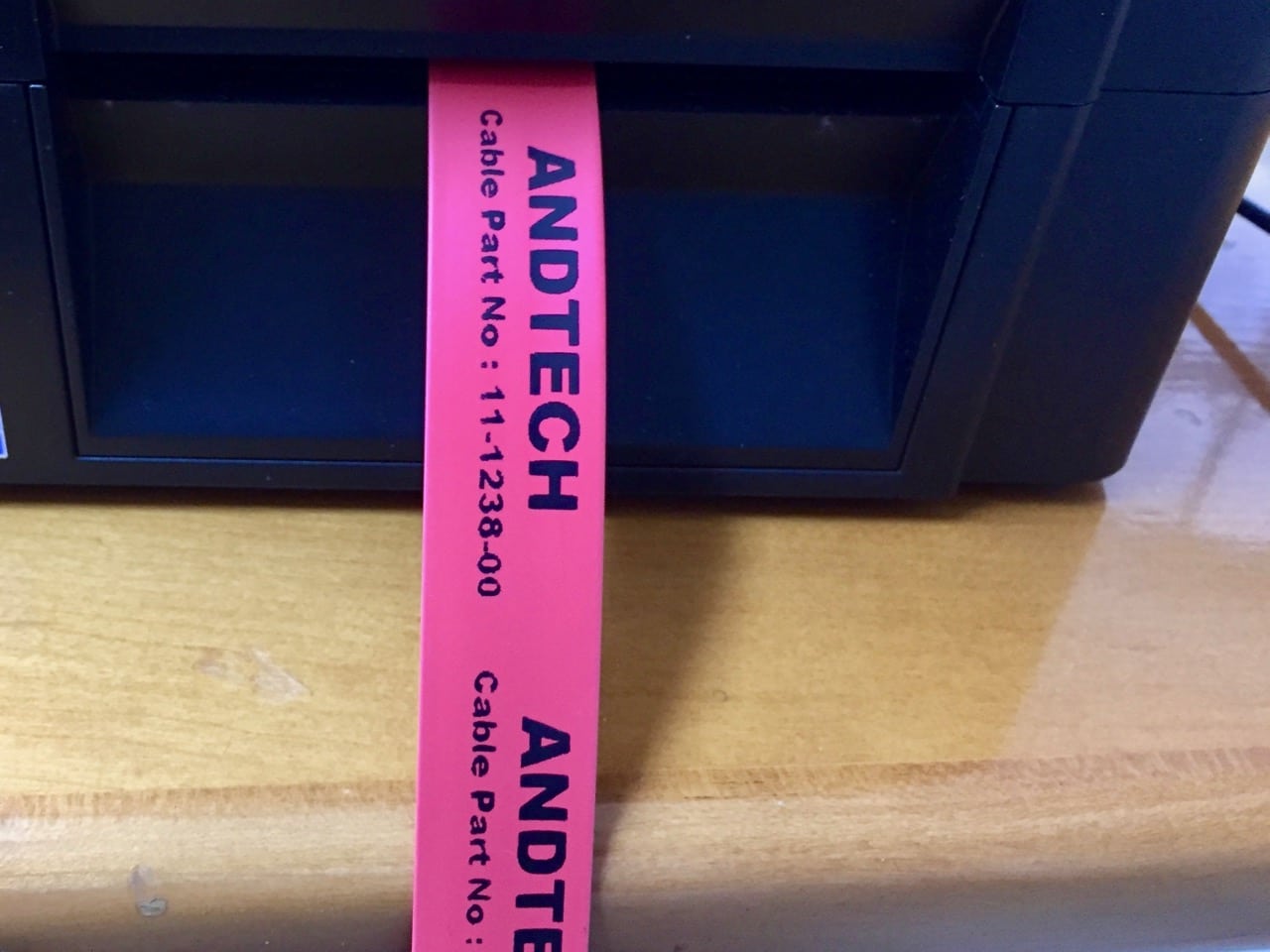 Shrink sleeve printer