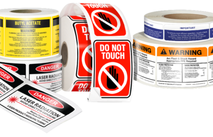 Semi Gloss labels