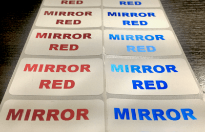 Andtech Metallic color ribbons